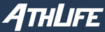 Athlife logo white with dark background-1